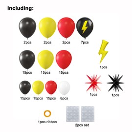 Redball Luftballons Girlande Dekoration Redball Geburtstag Deko für Geburtstagsfeier Partys Dekoration