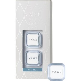 Harukado Burg Clip, Set of 2, White Musk