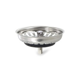 DL-pro Strainer Basket 82 mm with Spigot 8 x 24 mm Like Blanco 125561 Strainer Basket Sink Strainer Drain Strainer 24 Slots for Strainer Basket Valve Sink Sink Eccenter Operation