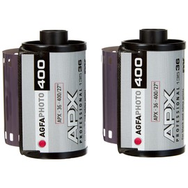 AgfaPhoto APX 400 135-36 Negativfim B/W Pack of 2