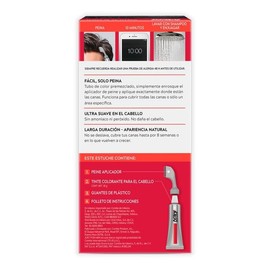 Just For Men Ultra, Tinte para Canas Negro U55 con Cepillo de Fácil Aplicación, 35g. Paquete de 3