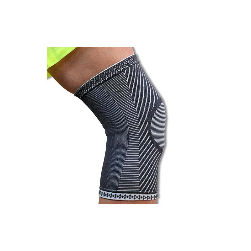 Medical Grade Compression Knee Support. Made with Advanced 4 Way