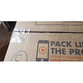 WOD OPP-18AW Clear Carton Sealing Tape Refill Roll, Strong Heavy-Duty Industrial Shipping Packaging Tape for Moving, Office, & Storage. 3 in. Wide x 110 yds. (4-Rolls)