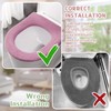 Pack of 2 Toilet Seat Covers, Toilet Seat Cover Cushion,