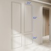 Birdeco Wall molding kit, pre-Cut, Glue Included, Ready to Assemble
