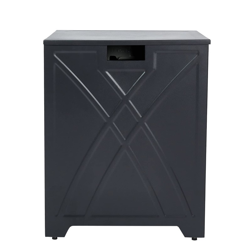 BAIDE HOME Propane Tank Cover Table, Square Propane Tank Holder