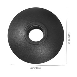 Kisangel 4pcs Trekking Pole Tips Accessories for Hiking Snow and Mud Baskets Design Easy to Attach Without Tools for Outdoor Walking and Trekking