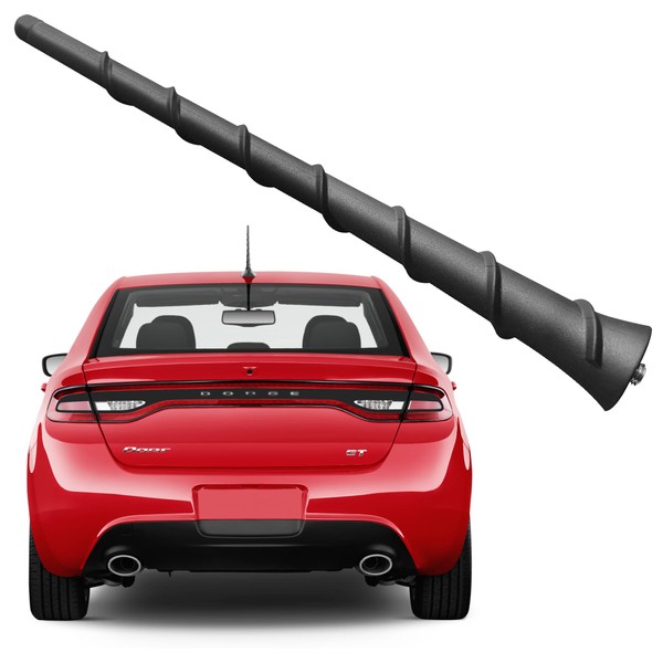 8 Inch Antenna for Dodge Dart (2013-2016), Flexible Rubber Dodge