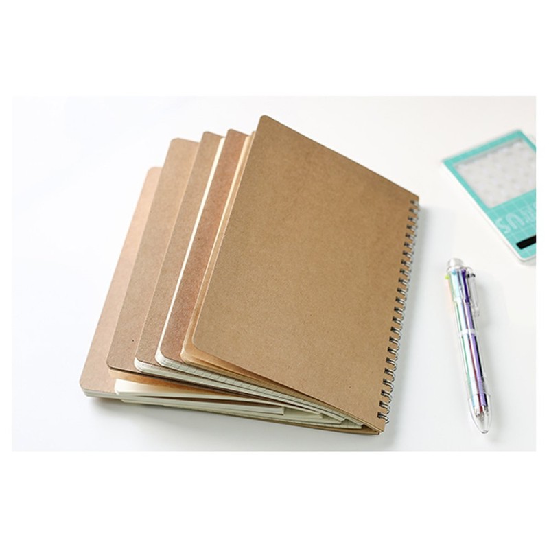 DSTELIN Soft Cover Spiral Notebook Journal, Coofficer Blank Sketch Book