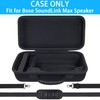 for Bose SoundLink Max Portable Speaker Hard Protective Case, Portable