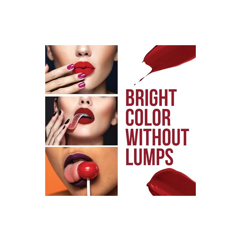 Sacha All Day Liquid Matte Lipstick Transfer Proof Intense Colors
