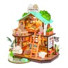 Rolife DIY Miniature House Kit-Puppy's Cozy Villa