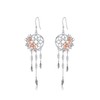 MBSUUH Dream Catcher Dangle Drop Earrings 925 Sterling Silver Synthetic
