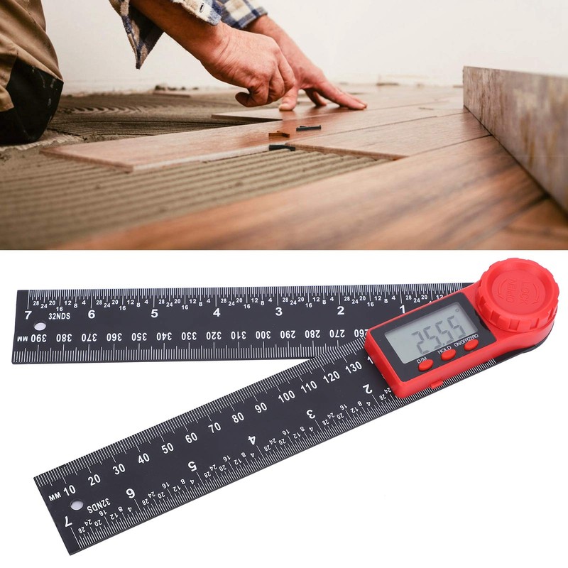 lvifloae Angle Finder Electronic Digital Angle Ruler 360 Degree Protractor