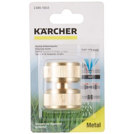 Kärcher 2. 645-103.0 Schlauchreparator Brass 3 / 4 inch), Blister Packaging