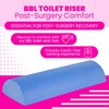 bombshell booty pillow BBL Toilet Riser, Foam Body Positioner, 15