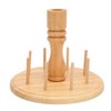 Wooden Thread Holder Rack 8 Spools Beech Wood Bobbin Holder