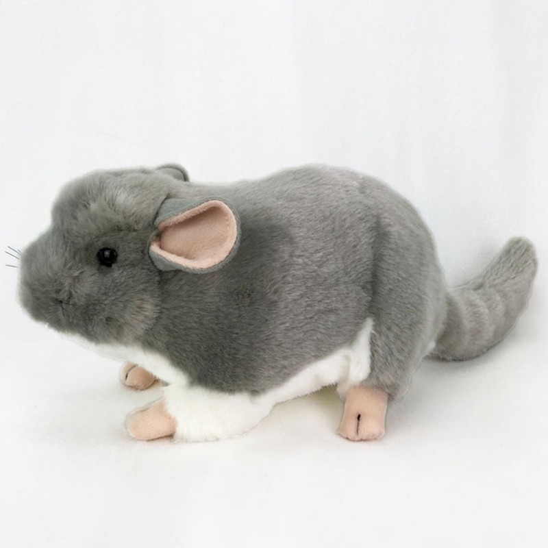 Cute Simulation Chinchilla Plush Toys Simulation Rat Mouse Soft Stuffed