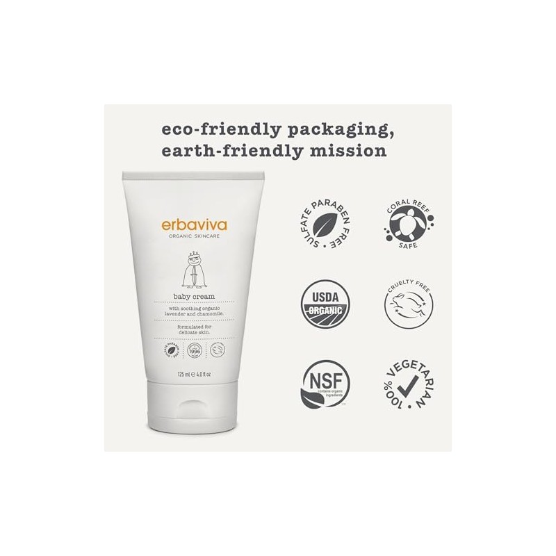 Erbaviva - Crema para bebé