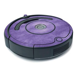 MightySkins Skin for iRobot Roomba 675 Minimal Coverage - Purple Airbrush | Protective, Durable, and Unique Vinyl Decal wrap Cover | Easy to Apply, Remove, and Change Styles | Made in The USA