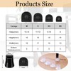 8 Pairs High Heel Protectors, Non-Slip Anti-Noise Heel Cap for