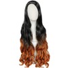 Linfairy 294 Nezuko Cosplay Wig, Heat Resistant Wig, Costume Accessory,