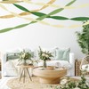Green Gold Crepe Paper Streamers Party Decorations (5 Rolls) for