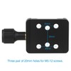 Haoge CP-20 Screw Knob Quick Release Arca-type Clamp Adapter Mount