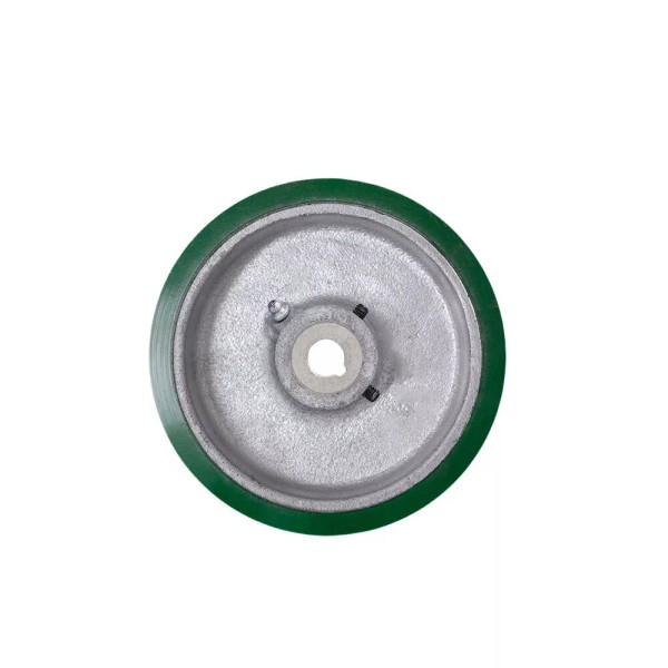 Service Caster 4" x 1.5" Poly Tread on Cast Iron
