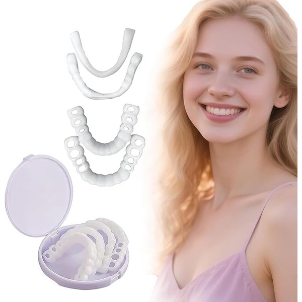 2 Pairs, Adjustable for Men and Women, Regain Confidence Smile,
