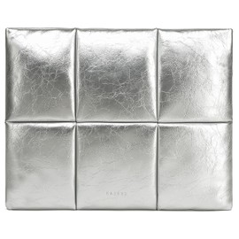 KAYOND 13.3-14 Inch Puffy Laptop Sleeve for MacBook Pro 14 M5 M4/M3/M2/M1 Pro/Max 2026-2021, MacBook Air M4 M5 2025 M3 M2 M1,Sliver
