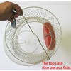 KUFA Floatable Galvanized Steel Wire Fish Basket with Float (Large