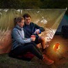 TOMSHOO Portable Gas Heater with Emergency Blanket and 4 Clips