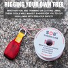 SOB Arborist Throw Line Kit with Slick Rope 197FT, Throw