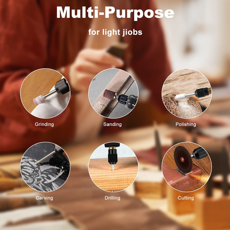 Multi-Function USB Variable Speed Cordless Rotary Electric Mini Drill Engraver
