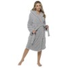 Undercover Ladies Fluffy Robe LN1191 Grey 16-18