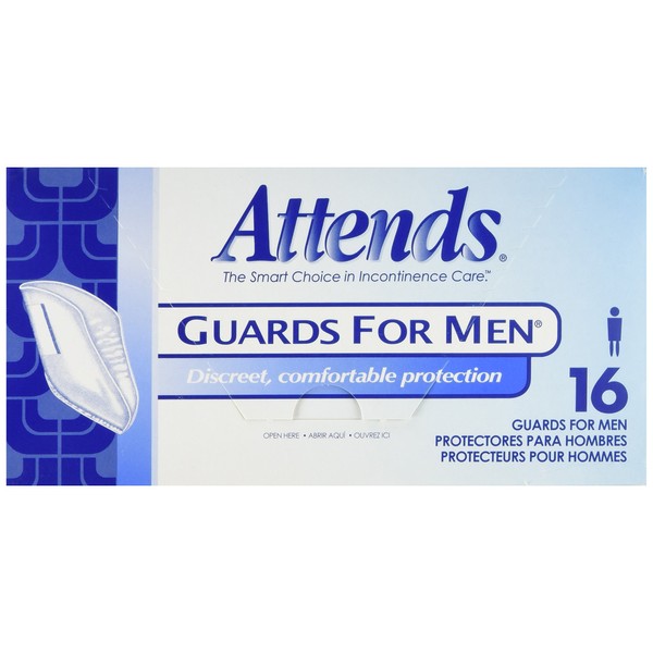 Attends Guards for Men, Box/16