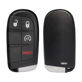 Smart Key Fob Replacement Fit for Jeep Compass 2017 2018 2019 2020 2021 2022 2023 Car Keyless Entry Remote FCC ID:M3N-40821302 Part Numbers:68250346AB 68250337AB 68417821AA 68417821AB 433Mhz