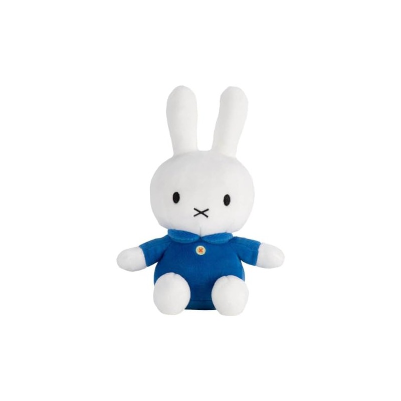 Miffy Classic Plush Soft Toy, Blue, Small