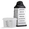 Lantana Cheese Grater with Container – Hand held Grater/Slicer/Zester. 6