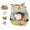 Little Bean Rat Hammocks for Cage Skin, Soft Hamster Bed,