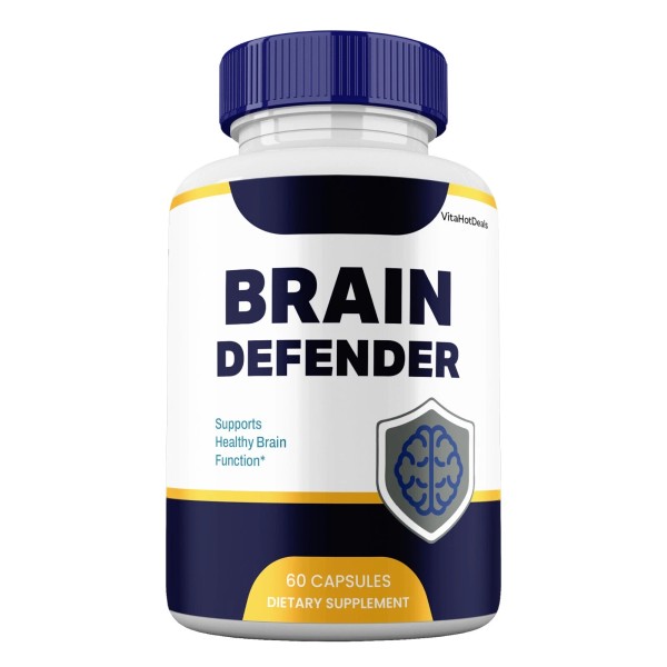 Brain Defender Capsules, Maximum Strength Pills Cognitive and Brain (2