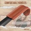 NINEMAX Shoe Horn Long Handle for Seniors Men Women, Metal