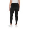 Fila Womens Velour Leggings (US, Alpha, Large, Regular, Regular, Black24)