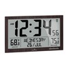 MARATHON Atomic Full Calendar Clock with Extra Large Digits Indoor