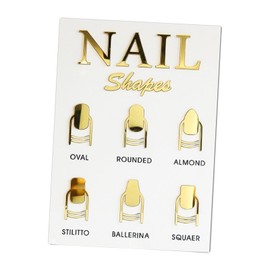 Generic Nail Art Display Board, Nail Tip Showing Holder, DIY Nail Art Accessories, Nail Display Stand for Nail Art Tool, 19cmx26.5cmx2mm A