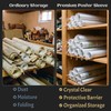 Extra Long Plastic Poster Sleeves, Clear Banner Poster Poly Bags