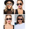 SORVINO Oversized Aviator Sunglasses for Women Men Trendy Retro Classic