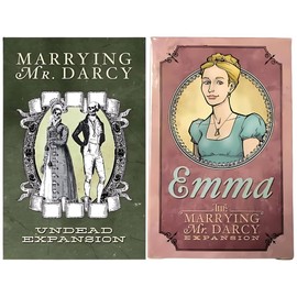 Marrying Mr. Darcy Board Game Bundle - Undead Expansion and Emma Expansion (2 Items)