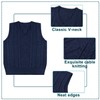 Voqeen Womens Sweater Vest Sleeveless Pullover Jumpers Knitted V Neck